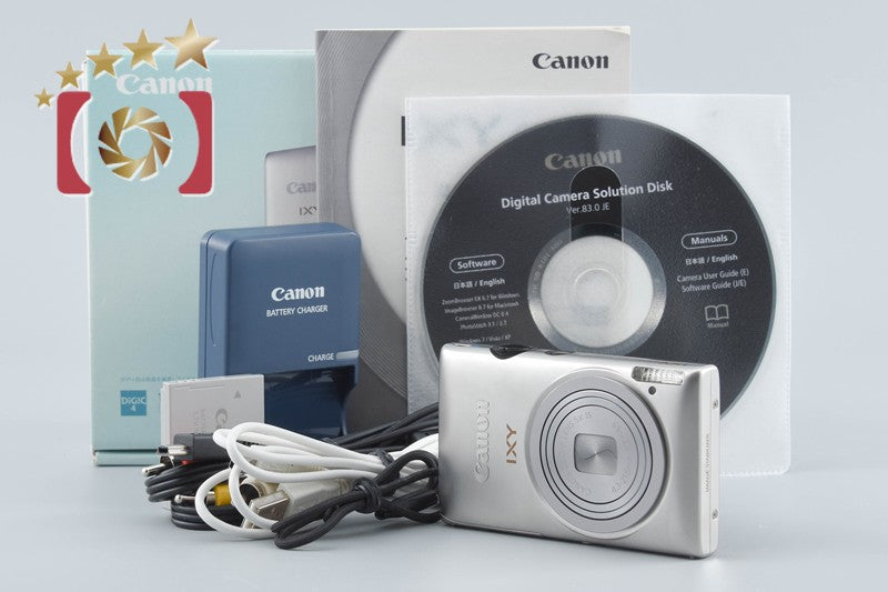 Canon IXY 410F Silver 12.1 MP Digital Camera w/ Box