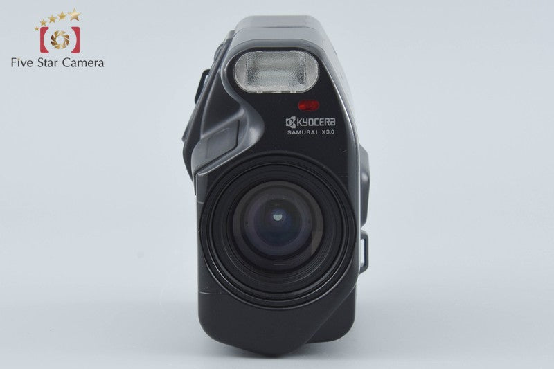 Kyocera Samurai X3.0 Black Point & Shoot Half Frame 35mm Film Camera