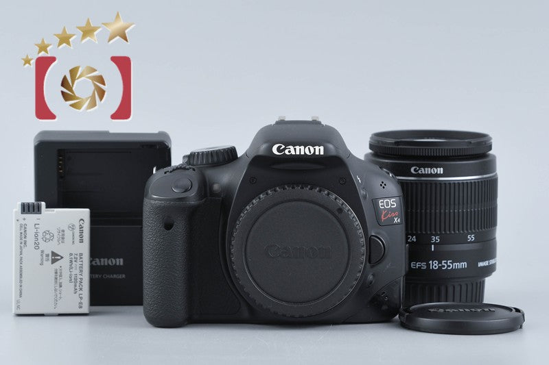 Canon EOS Kiss X4 / Rebel T2i / 550D 18.0 MP Digital SLR Camera 18-55 Lens