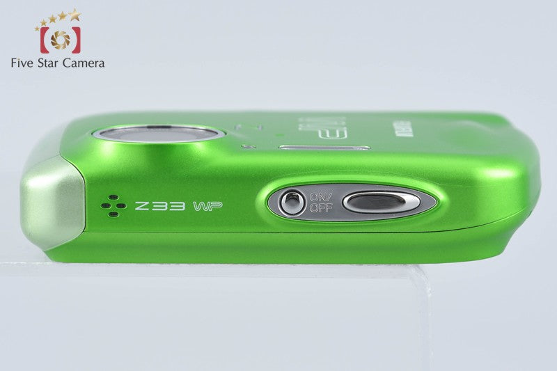 Fujifilm FinePix Z33WP Green 10.0 MP Digital Camera w/ Box