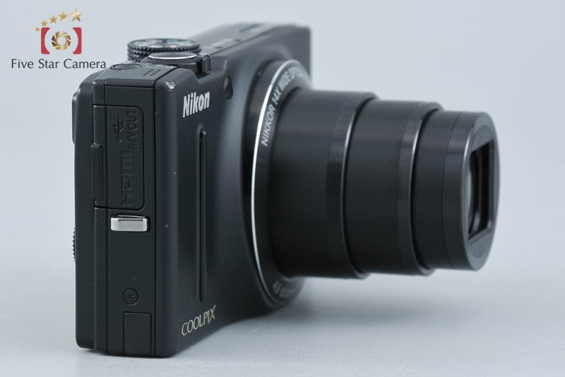 Nikon COOLPIX S8200 Noble Black 16.0 MP Digital Camera
