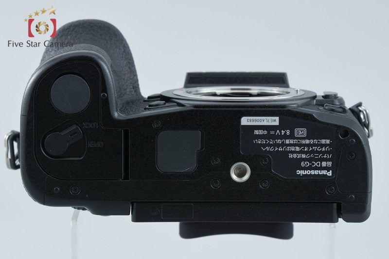 "Count 1,575" Panasonic LUMIX DC-G9 Black 20.3 MP Mirrorless Camera w/ Box