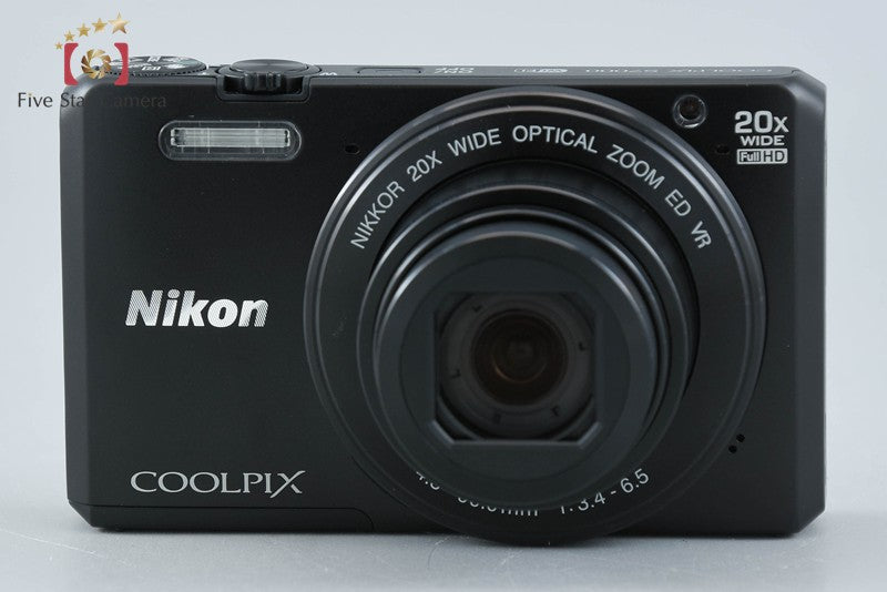 Nikon COOLPIX S7000 Black 16.2 MP Digital Camera