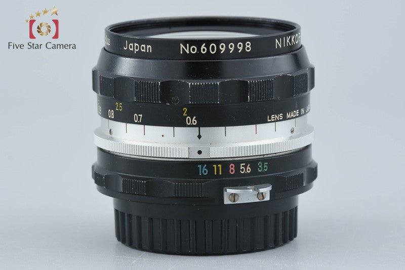 Nikon NIKKOR-H Auto 28mm f/3.5 Non Ai Lens