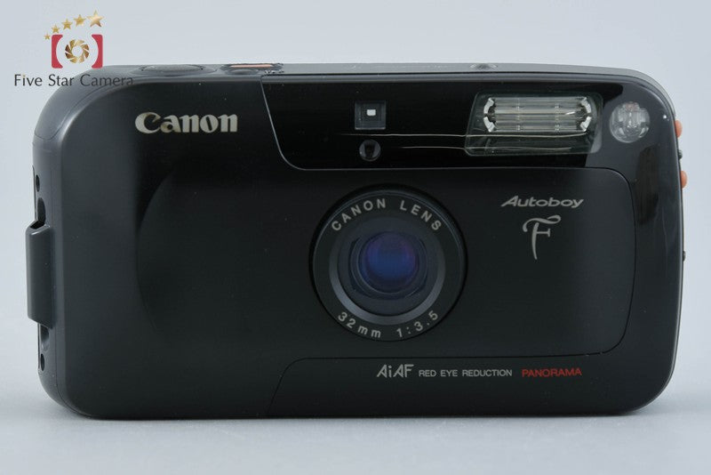 Canon Autoboy F Black 35mm Point & Shoot Film Camera