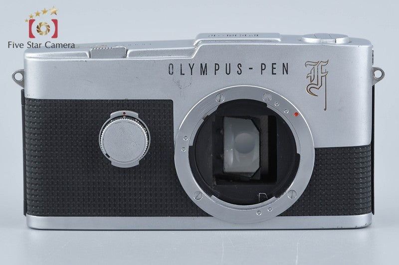 Olympus PEN F Silver 35mm Half Frame Film Camera