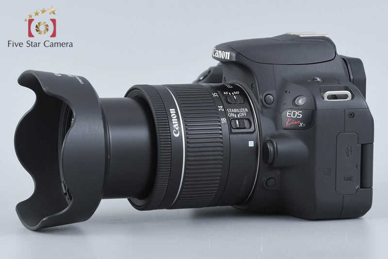 Canon EOS Kiss X9 / Rebel SL2 / 200D Black 24.2 MP DSLR 18-55 IS STM Lens