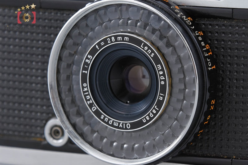 Olympus PEN EE-3 Black 35mm Half Frame Film Camera D.Zuiko 28mm f/3.5