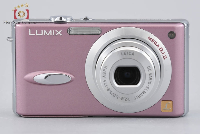 Panasonic LUMIX DMC-FX8 Misty Pink 5.0 MP Digital Camera