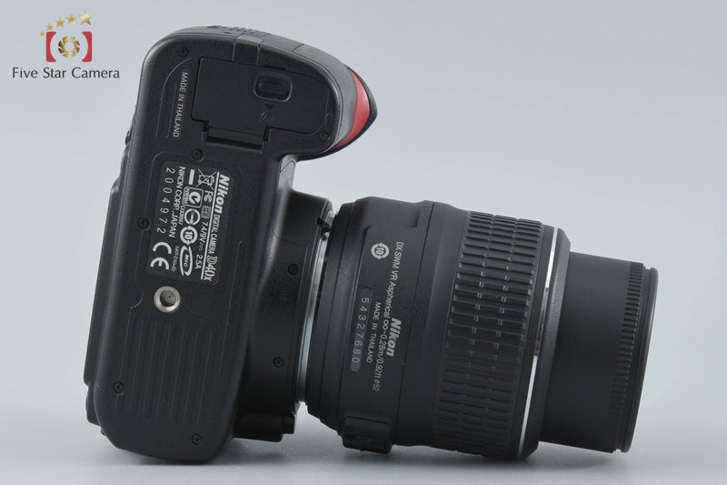 Nikon D40x 10.2 MP DSLR Camera + AF-S DX NIKKOR 18-55mm f/3.5-5.6 G VR
