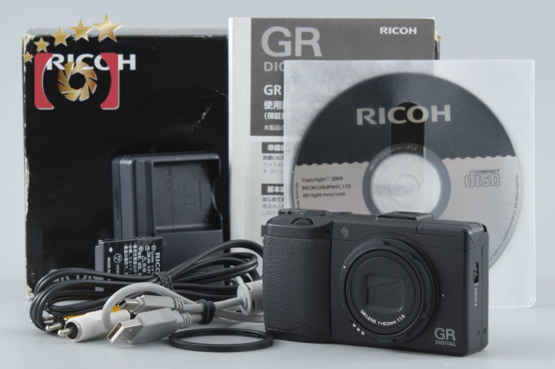 "Shutter count 5,027" Ricoh GR Digital III 10.0 MP Digital Camera w/ Box
