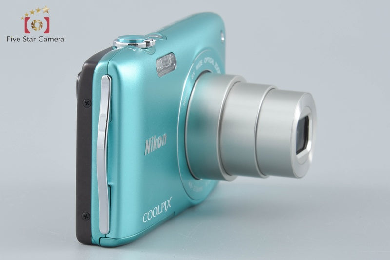 Nikon COOLPIX S3300 Mint Green 16.0 MP Digital Camera