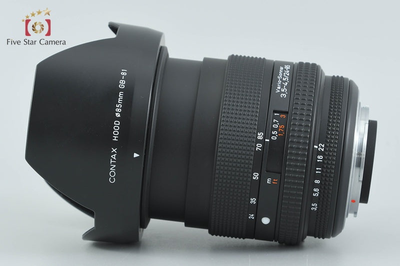CONTAX Carl Zeiss Vario-Sonnar 24-85mm f/3.5-4.5 T* N Mount