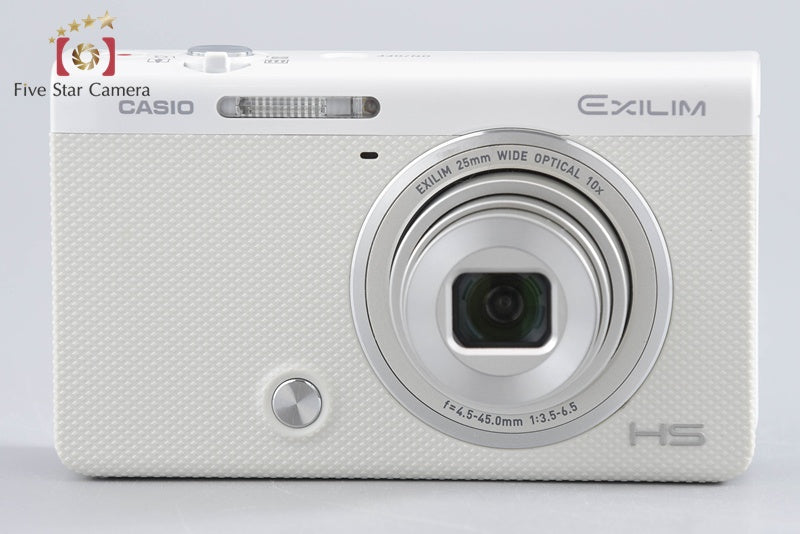 Casio HIGH SPEED EXILIM EX-ZR50 White 16.1 MP Digital Camera