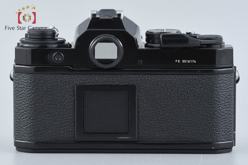 Nikon FE Black 35mm SLR Film Camera Body
