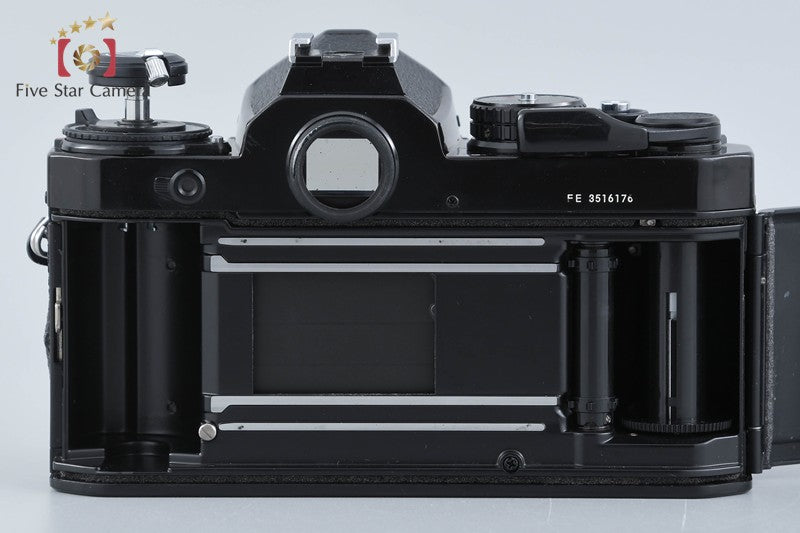 Nikon FE Black 35mm SLR Film Camera Body