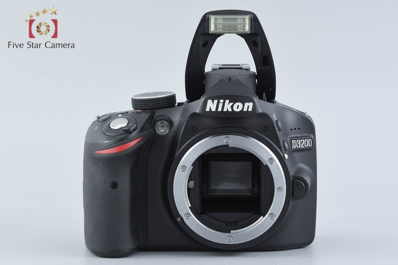 "Shutter count 4,830" Nikon D3200 Black 24.2 MP DSLR 18-55 VR Lens