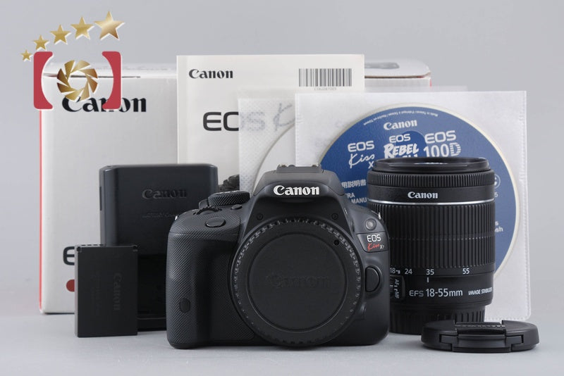 "Count 4,587" Canon EOS Kiss X7 / Rebel SL1 / 100D 18.0 MP 18-55 Lens w/ Box