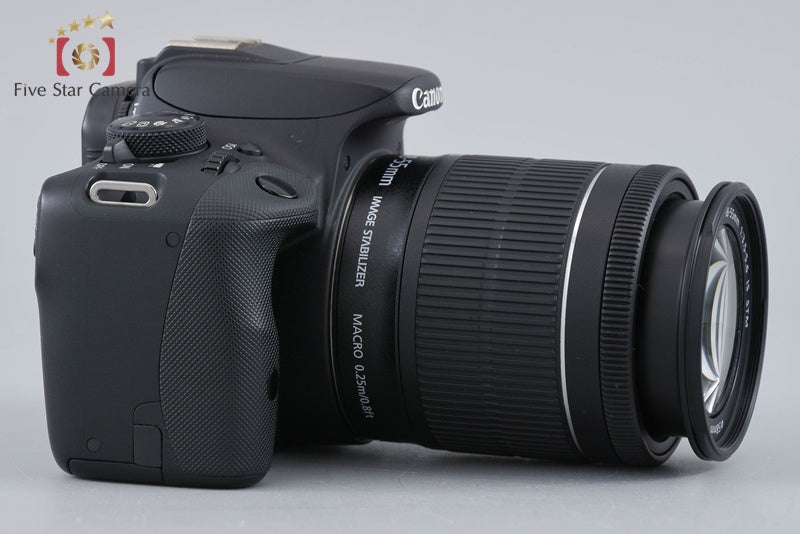 "Count 4,587" Canon EOS Kiss X7 / Rebel SL1 / 100D 18.0 MP 18-55 Lens w/ Box