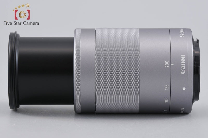 Canon EF-M 55-200mm f/4.5-6.3 IS STM Silver