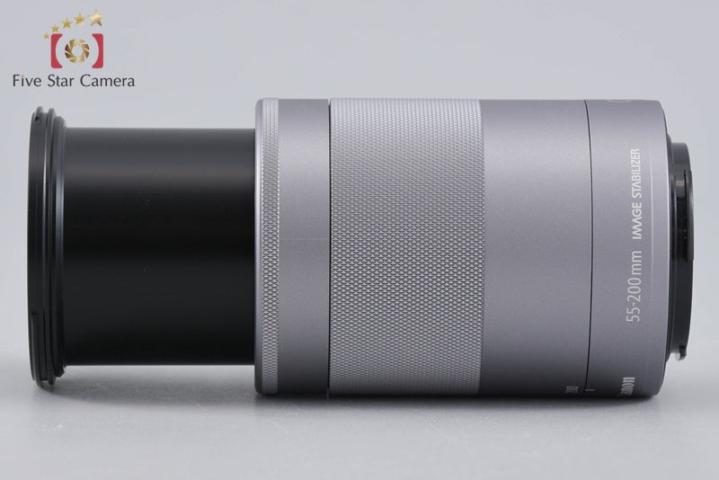 Canon EF-M 55-200mm f/4.5-6.3 IS STM Silver