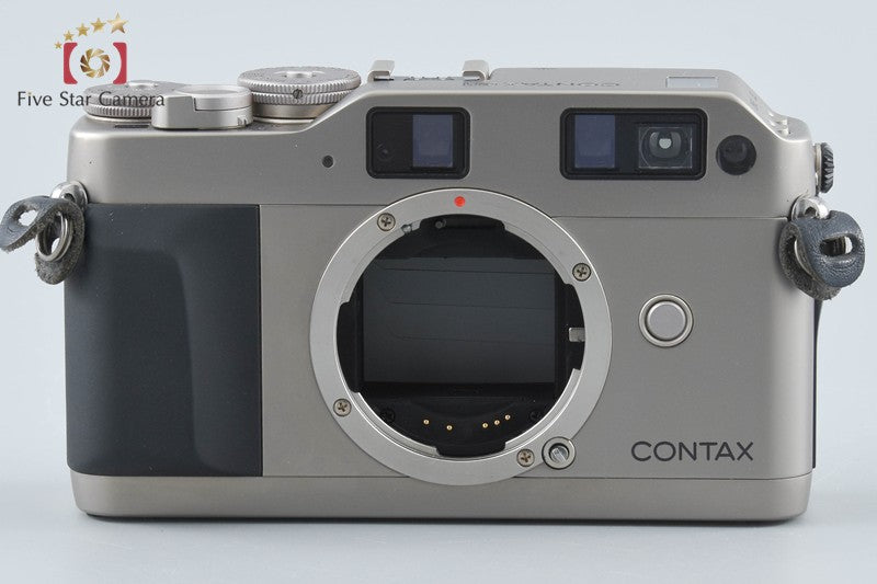 CONTAX G1 Green Label 35mm Rangefinder Film Camera w/ GD-1 Data Back