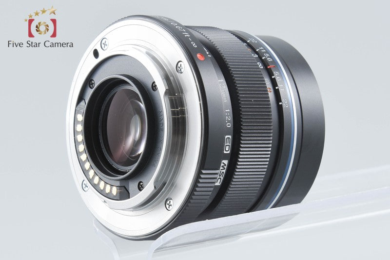 Olympus M.ZUIKO DIGITAL ED 12mm f/2.0 Black
