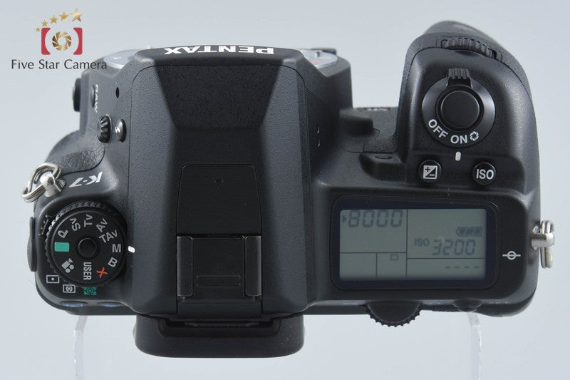 "Shutter count 5,881" Pentax K-7 14.6 MP DSLR Camera Body