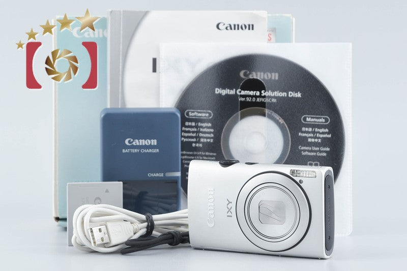 Canon IXY 600F Silver 12.1 MP Digital Camera w/ Box