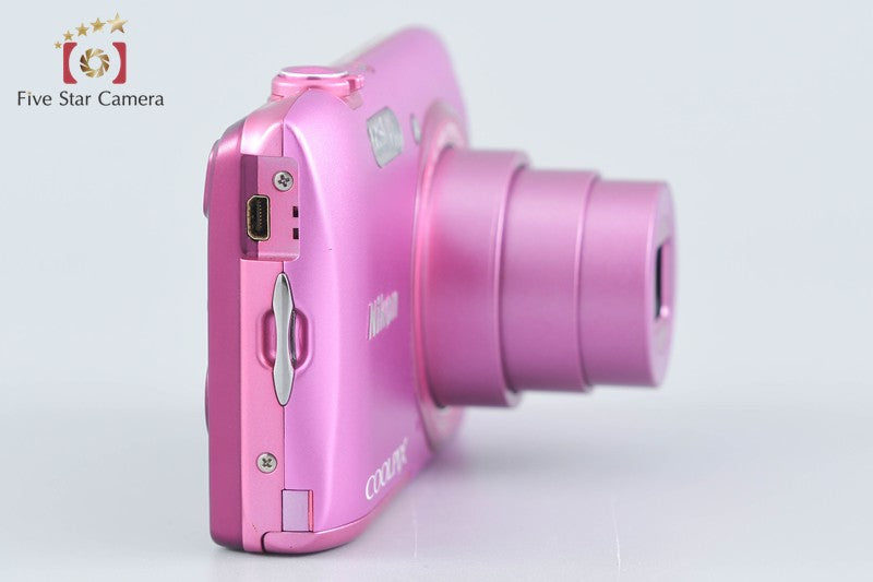 Nikon COOLPIX S3600 Azalea Pink 20.0 MP Digital Camera