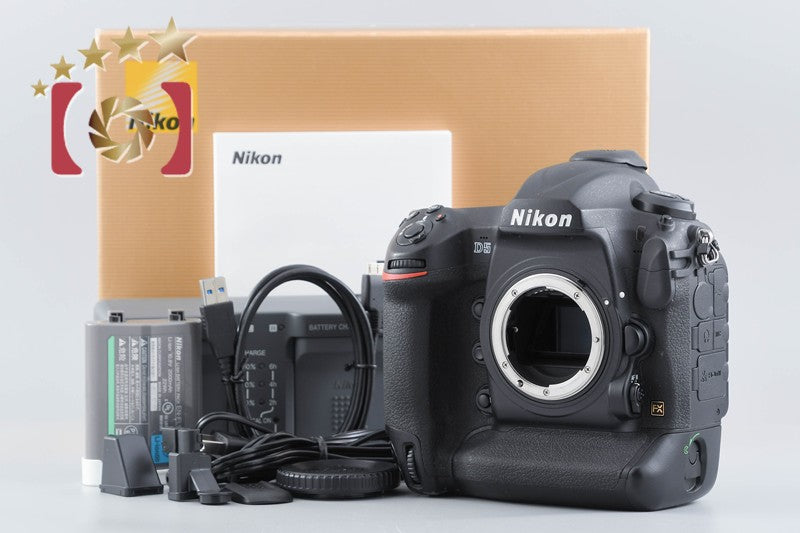 Nikon D5 XQD-Type 20.8 MP Full Frame DSLR Camera Body w/ Box