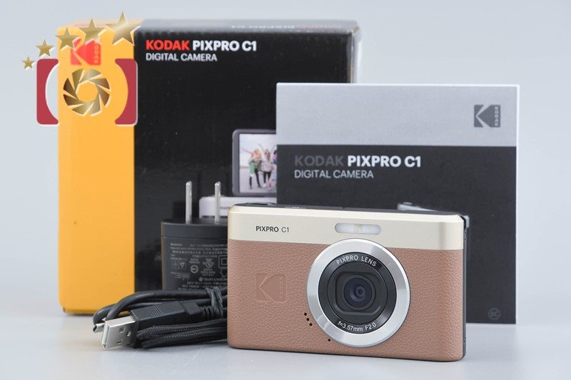 Kodak PIXPRO C1 Brown 13.0 MP Digital Camera w/ Box