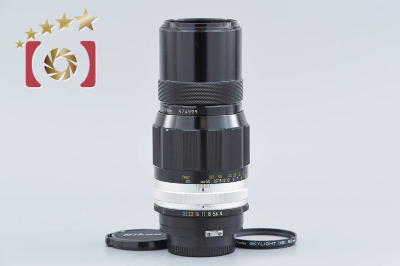Nikon NIKKOR-Q Auto 200mm f/4 Non Ai Lens