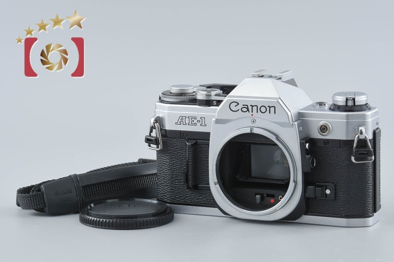 Canon AE-1 Silver 35mm SLR Film Camera Body