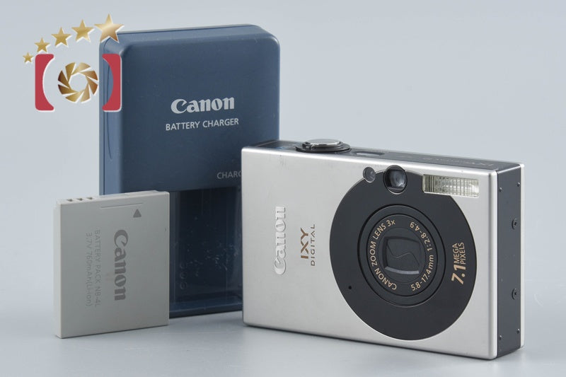 Canon IXY Digital 10 Black 7.1 MP Digital Camera