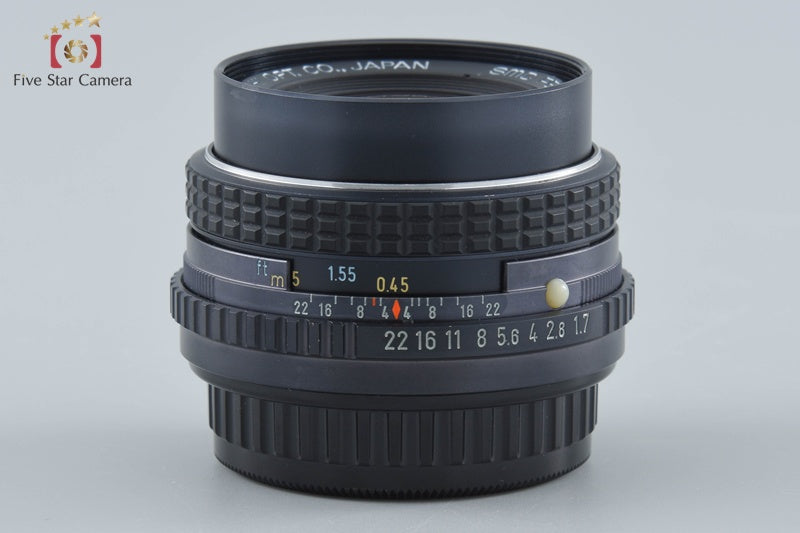 Pentax SMC M 50mm f/1.7 K Mount Lens