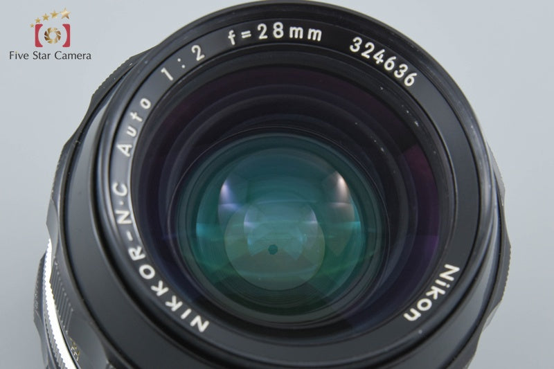 Nikon NIKKOR-N.C Auto 28mm f/2 Non Ai Lens