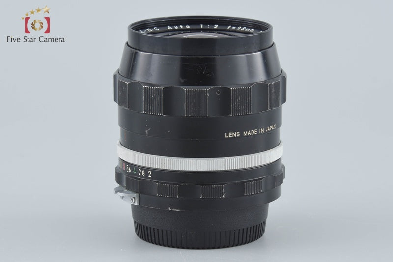 Nikon NIKKOR-N.C Auto 28mm f/2 Non Ai Lens