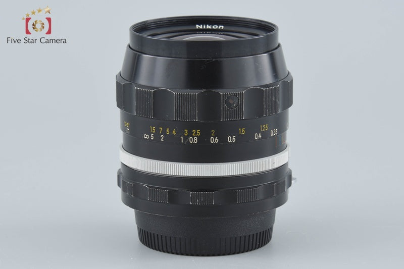 Nikon NIKKOR-N.C Auto 28mm f/2 Non Ai Lens