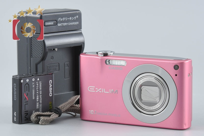 CASIO EXILIM EX-Z100 Pink 10.1 MP Digital Camera