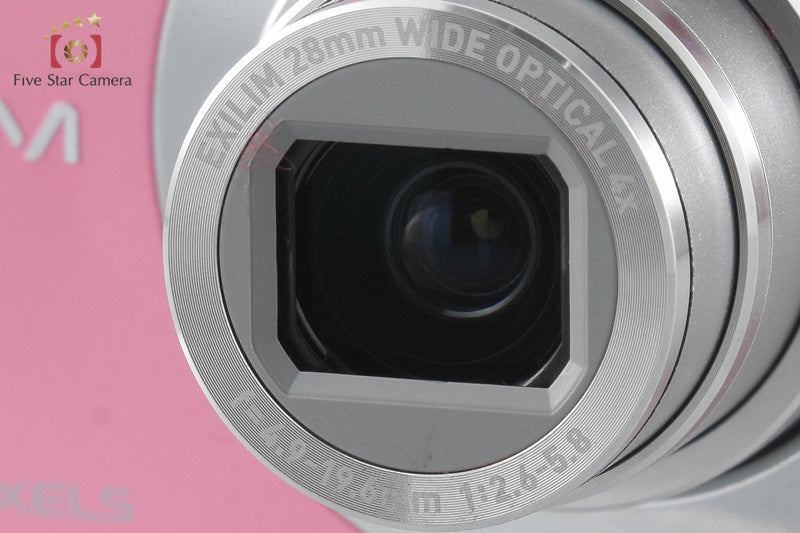 CASIO EXILIM EX-Z100 Pink 10.1 MP Digital Camera