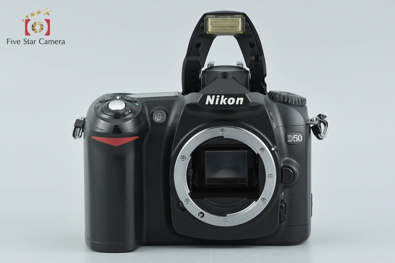 Nikon D50 Black 6.1 MP DSLR Camera 18-55 Lens