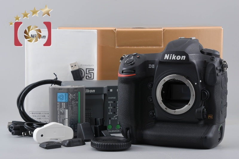 Nikon D5 XQD-Type 20.8 MP Full Frame DSLR Camera Body w/ Box