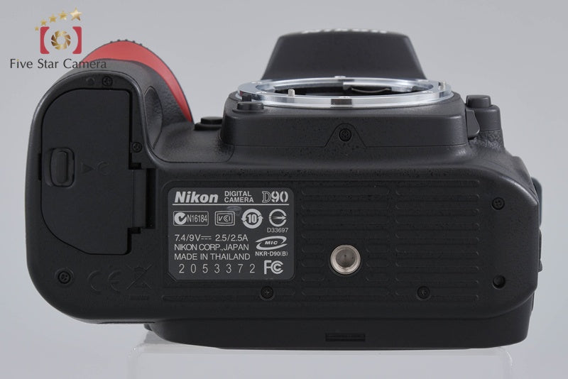 "Shutter count 4,211" Nikon D90 12.3 MP DSLR Camera Body