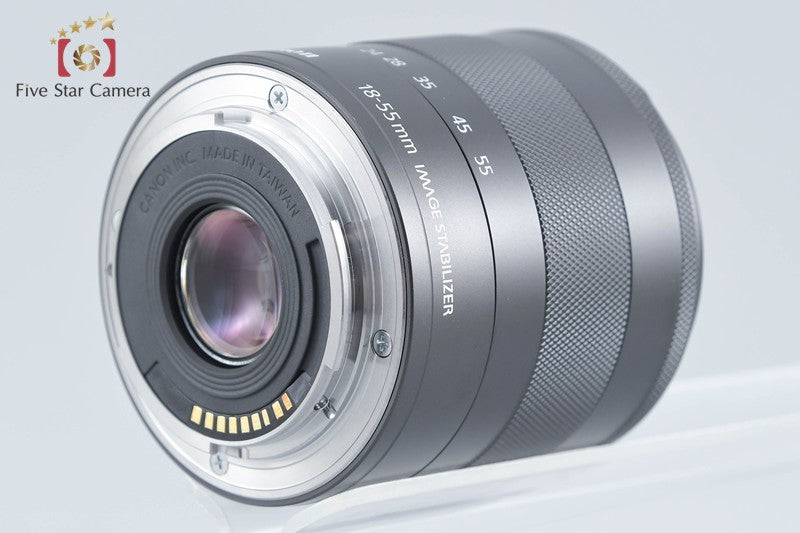 Canon EOS M White 18.0 MP Mirrorless Camera 18-55 Lens