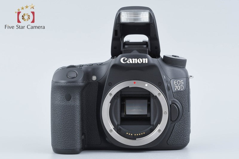 "Shutter count 5,457" Canon EOS 70D 20.2 MP Digital SLR Camera Body
