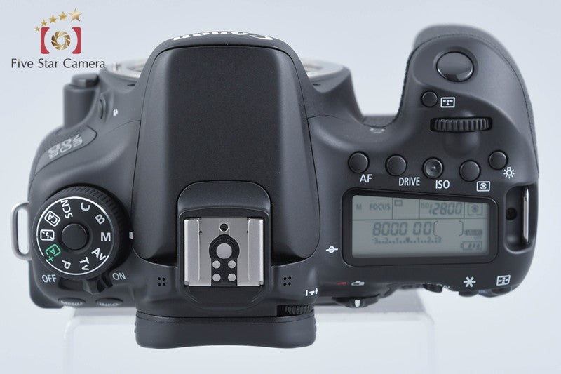 "Shutter count 5,457" Canon EOS 70D 20.2 MP Digital SLR Camera Body