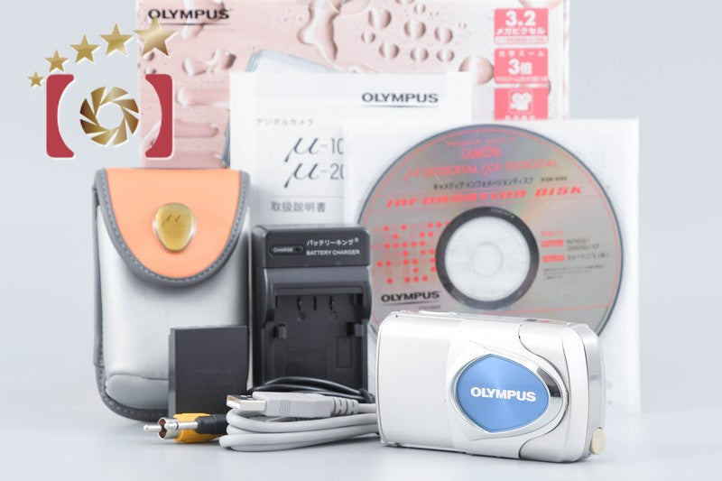 Olympus μ-10 Digital 3.2 MP Digital Camera w/ Box