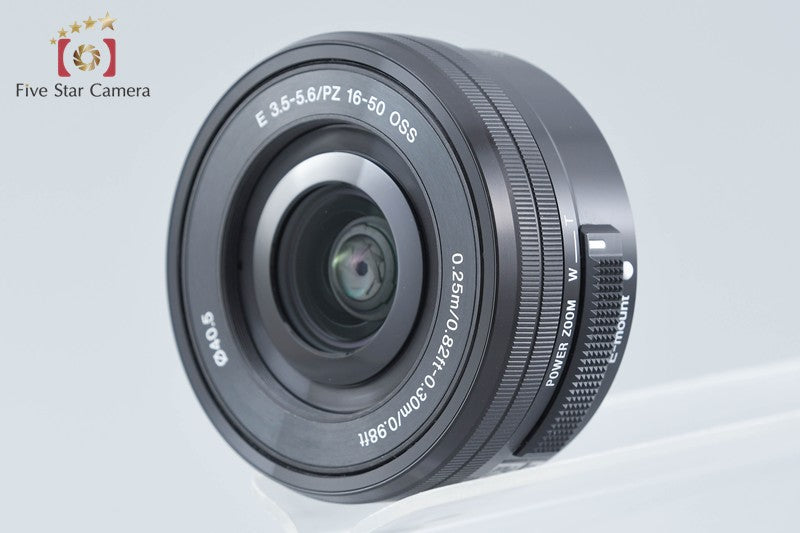 SONY E PZ 16-50mm f/3.5-5.6 OSS SELP1650 Black Sony E Mount