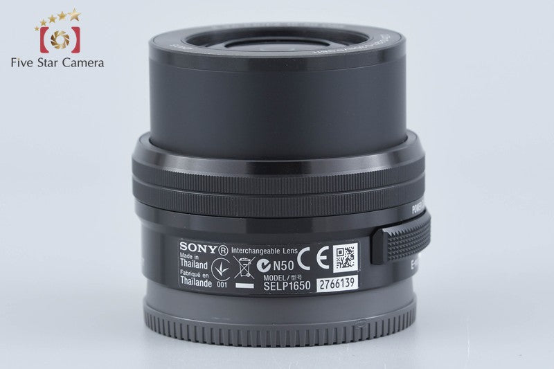 SONY E PZ 16-50mm f/3.5-5.6 OSS SELP1650 Black Sony E Mount